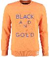 Black And Gold Sweater EMBOSSAS