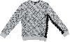 Crush Denim Sweater CREW AOP