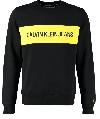 Calvin Klein Sweater INSTIT CONTRAST PANE