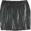 Yaya Rok PU mini skirt