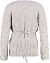 Yaya Vest Rib cardigan with 