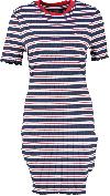 Tommy Hilfiger Jurk TJW STRIPED RIB