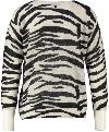 Calvin Klein Trui ALPACA BLEND ZEBRA