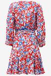 Tommy Hilfiger Jurk VIS WRAP KNEE DRESS