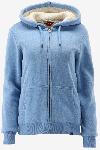 Superdry Sweatvest BORG LINED ZIP HOOD