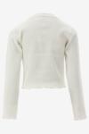 Indian Blue Longsleeve T-Shirt Longsleeve Cropped Rib