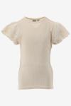 Indian Blue Singlet T-Shirt Broderie Anglaise