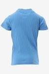 Indian Blue T-shirt T-Shirt Chest Opening