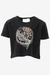 Indian Blue T-shirt T-Shirt IBJ Flower