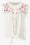 Indian Blue Blouse Festival Embroidery Shirt