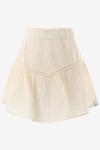 Indian Blue Rok Lace Ruffle Skirt