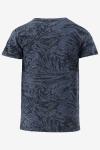 Indian Blue T-shirt T-Shirt Leaves IBJ