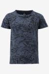 Indian Blue T-shirt T-Shirt Leaves IBJ
