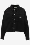 Calvin Klein Spijkerjas CROPPED DAD DENIM SH