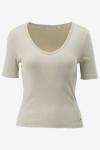 Calvin Klein T-shirt WOVEN LABEL RIB V-NE
