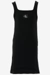 Calvin Klein Jurk RIB BADGE SQUARE NEC