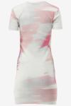 Calvin Klein Jurk AOP RIB SHORT SLEEVE