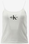 Calvin Klein Singlet MONOLOGO STRAPPY TAN