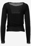 Calvin Klein Longsleeve SHEER RIB LONG SLEEV