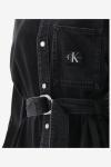 Calvin Klein Jurk BELTED UTILITY DENIM