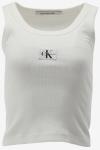 Calvin Klein Singlet WOVEN LABEL RIB TANK
