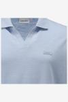 Calvin Klein Poloshirt COTTON LINEN OPEN