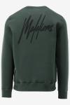 Malelions Sweater STRIPED SIGNATURE SWEATER
