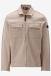 Malelions Casual Shirt COTTON ZIP OVERSHIRT