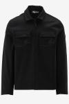 Malelions Casual Shirt COTTON ZIP OVERSHIRT