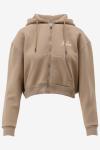 Malelions Sweatvest CROPPED ZIP HOODIE