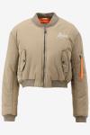 Malelions Jas CROPPED BOMBER JACKET