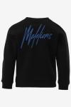 Malelions Sweater STRIPED SIGNATURE SWEATER