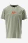 Malelions T-shirt STRIPED SIGNATURE T-SHIRT