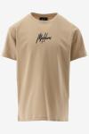 Malelions T-shirt STRIPED SIGNATURE T-SHIRT
