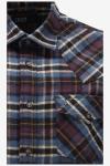 Butcher of Blue Casual Shirt LANTON WESTERN CHECK SHIRT