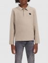 Ballin Poloshirt LOGO BADGE LONGE SLEEVE