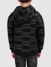 Ballin Hoodie CHECK LOGO PRINT