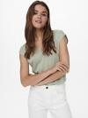 Only T-shirt SILVERY