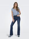 Only T-shirt SILVERY