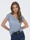 Only T-shirt SILVERY