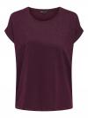 Only Carmakoma T-shirt MOSTER GLITTER 