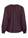Vila Blouse VIBABERA V-NECK L/S SHIRT